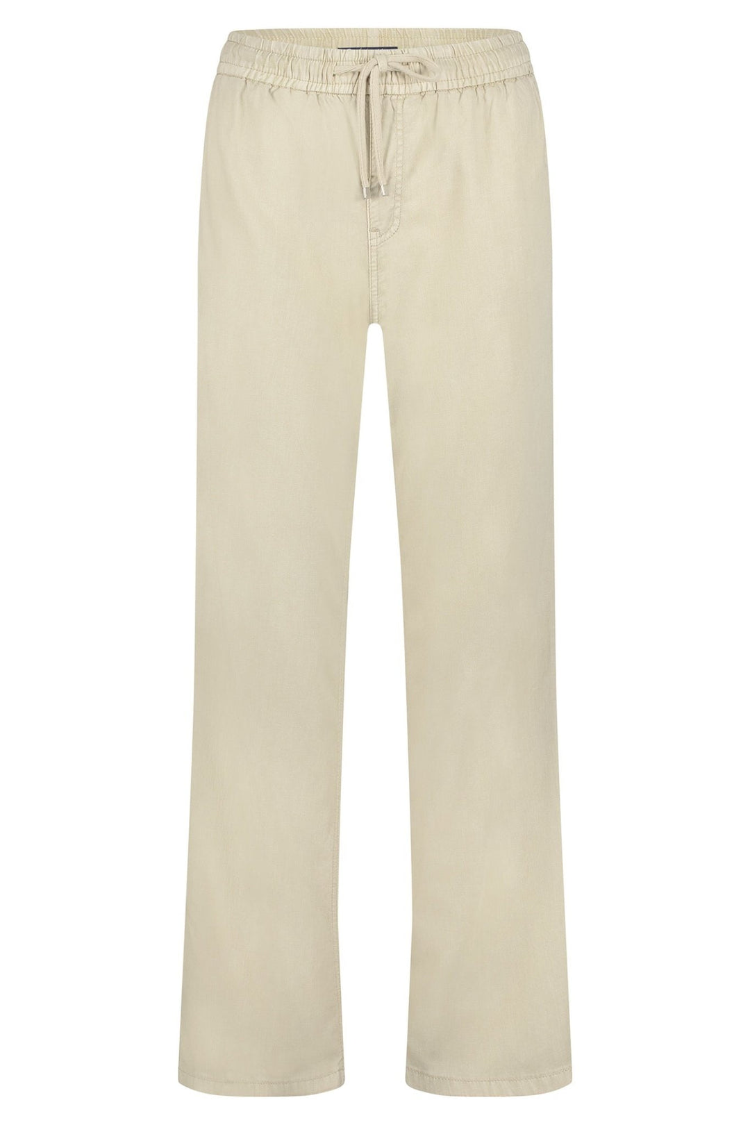 Red Button SRB4505A Colette Cotton Linen Trousers 79cm Pebble Beige - Dotique