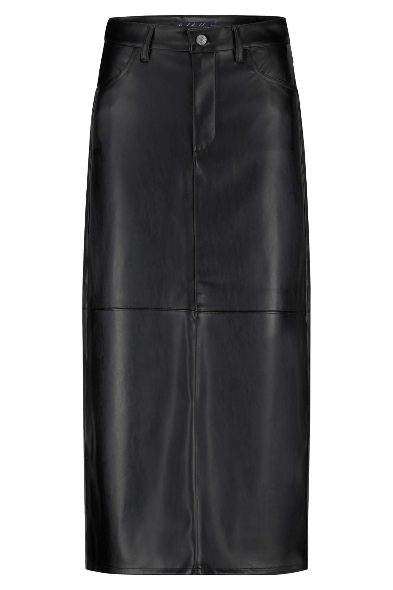 Red Button SRB4629 Aline Faux Leather Skirt Black - Dotique - Red Button