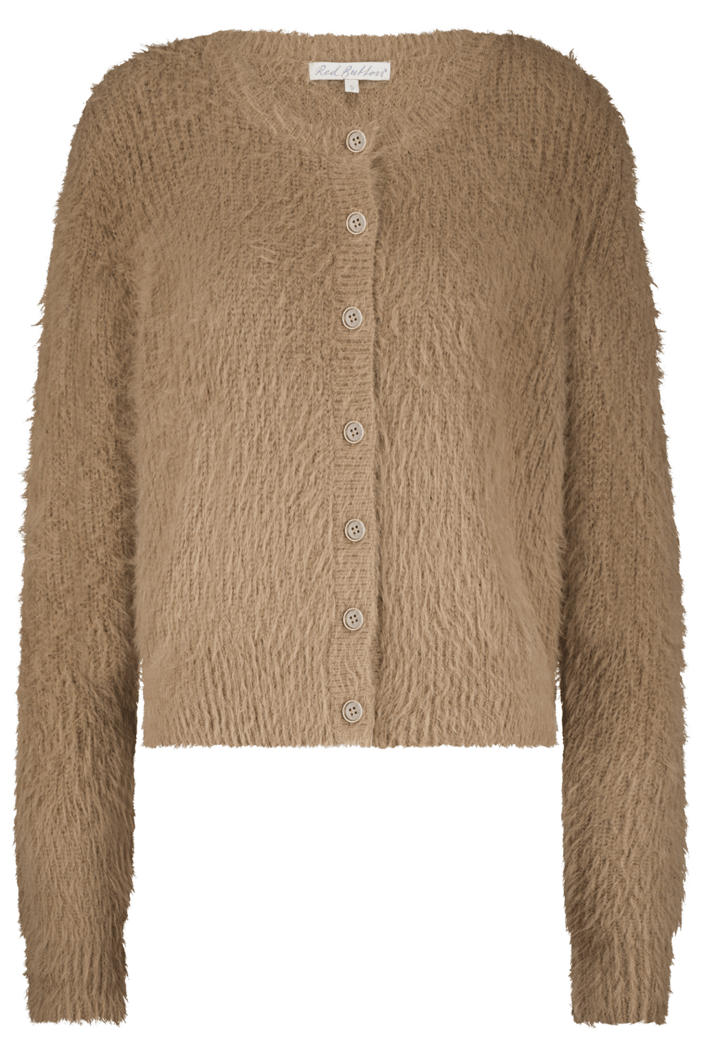 Red Button SRB4643 Cardigan Fuzzy Almond - Dotique - Red Button