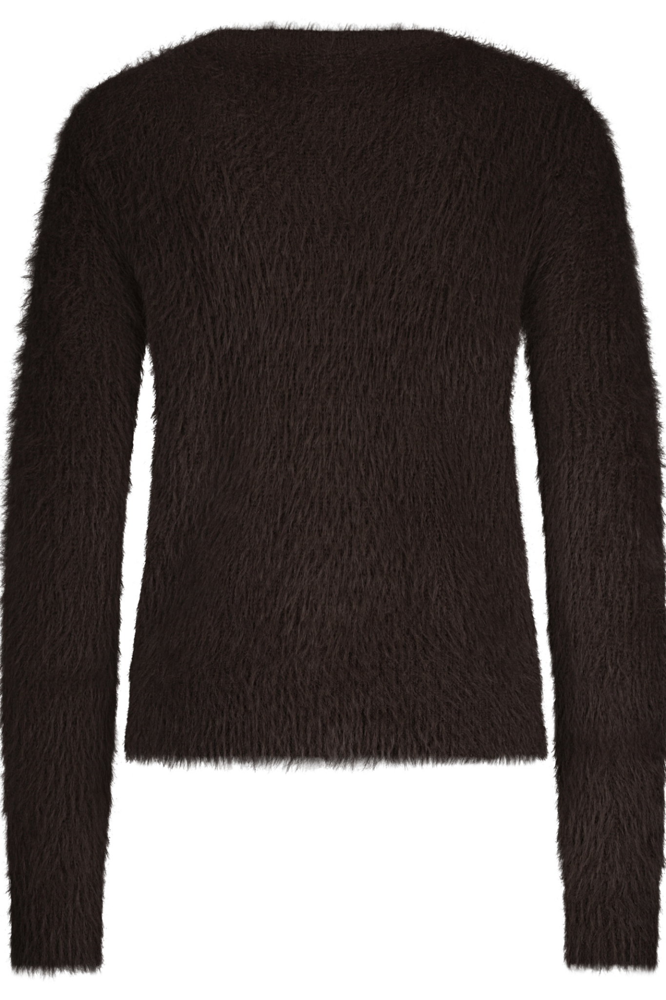 Red Button SRB4643 Cardigan Fuzzy Espresso - Dotique - Red Button