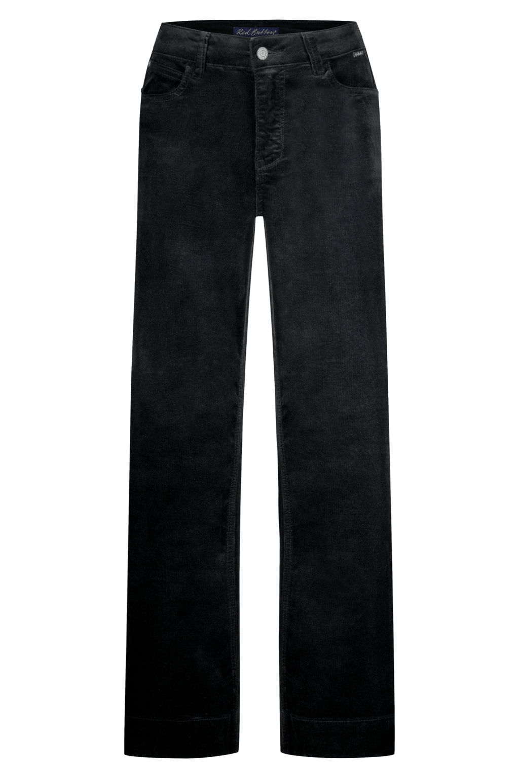 Red Button SRB4653 Conny Shiny Cord Inseam L28 Black - Dotique - Red Button