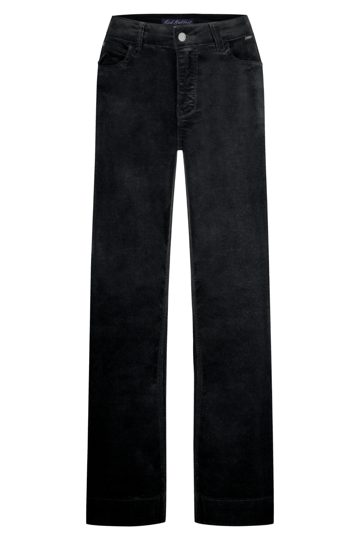 Red Button SRB4653 Conny Shiny Cord Inseam L28 Black - Dotique - Red Button