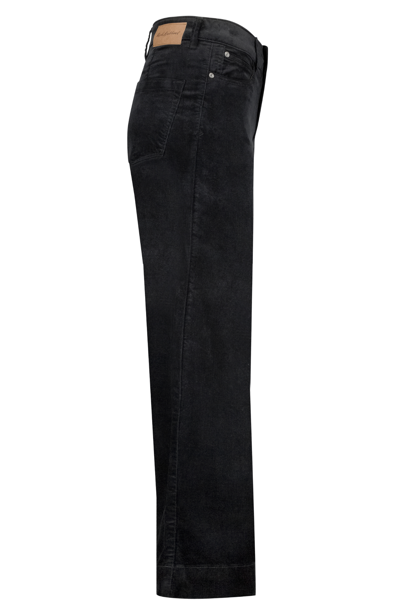 Red Button SRB4653A Conny Shiny Cord Inseam L31 Black