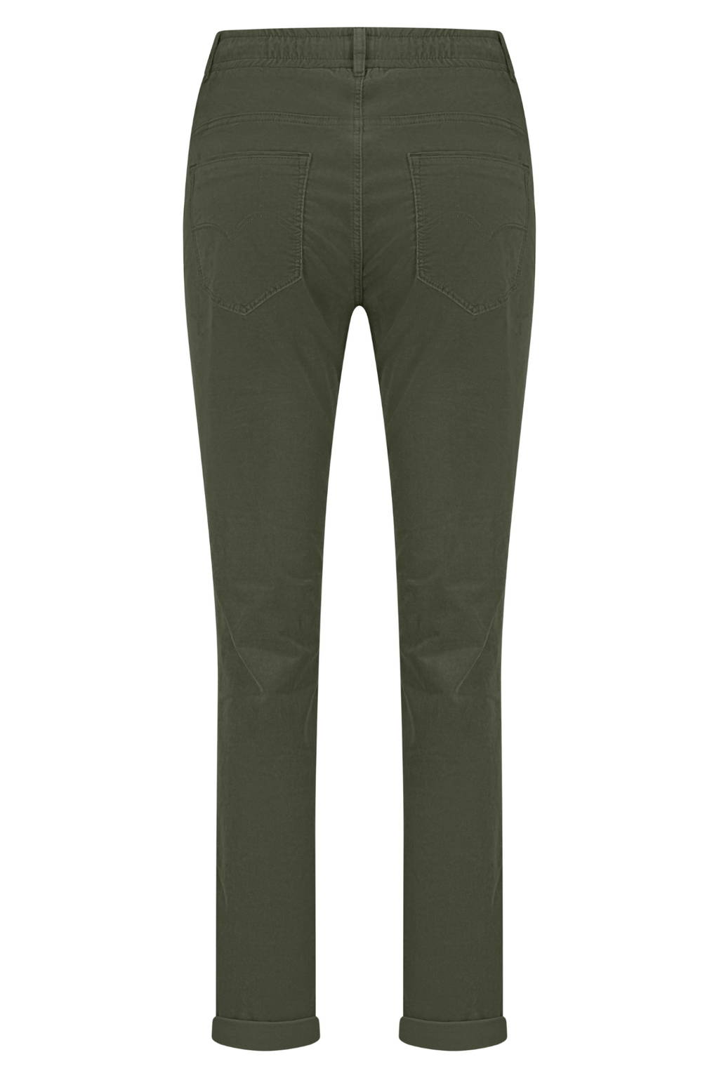 Red Button SRB4655 Tessy Velvet Trousers - Khaki - Dotique - Red Button