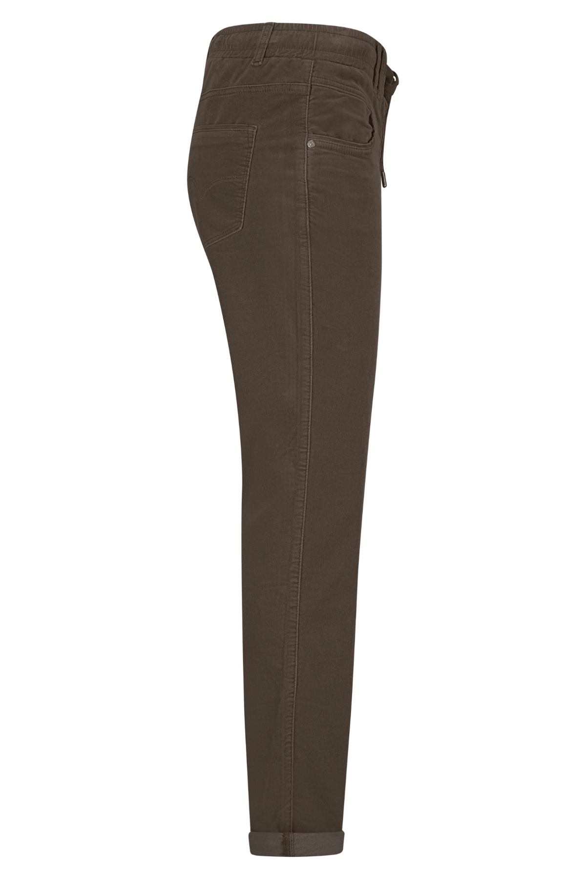 Red Button SRB4655 Tessy Velvet Trousers - Mud - Dotique - Red Button