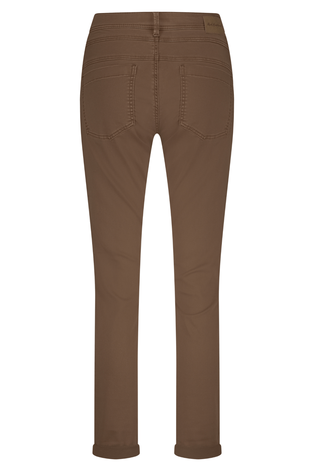 Red Button SRB4665 Mid Brown Relax Jog Colour Trousers - Dotique - Red Button