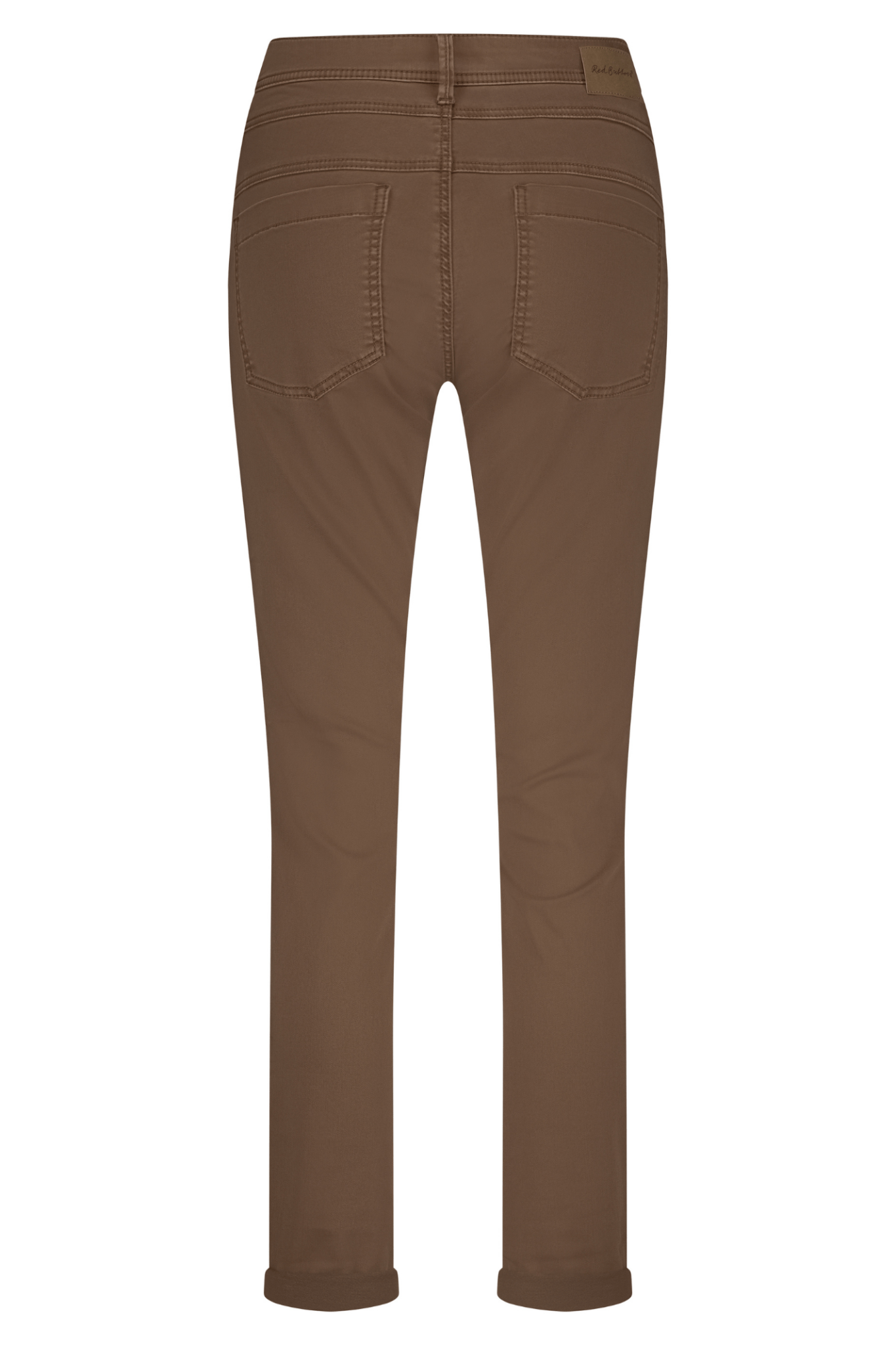Red Button SRB4665 Mid Brown Relax Jog Colour Trousers - Dotique - Red Button