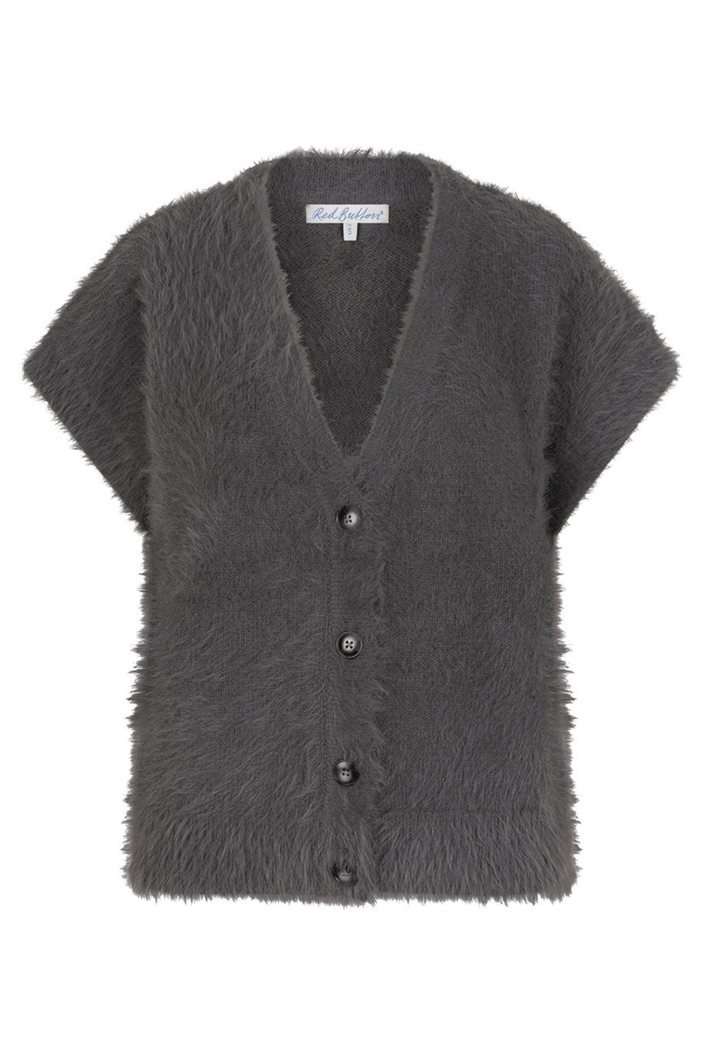 Red Button SRB4672 Sleeveless Fuzzy Lava - Dotique - Red Button