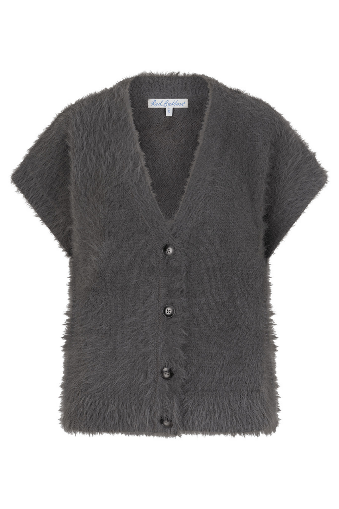 Red Button SRB4672 Sleeveless Fuzzy Lava - Dotique - Red Button