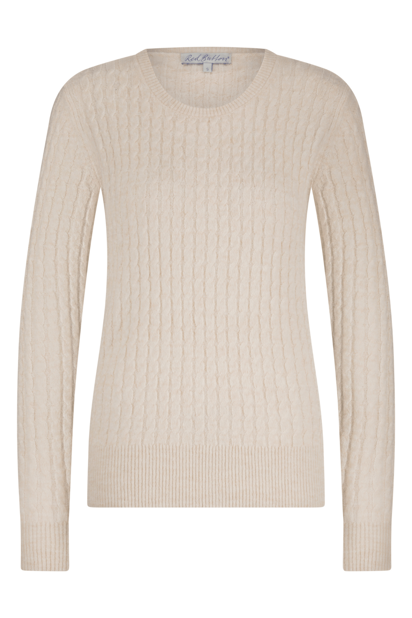 Red Button SRB4699 Sweet Cable Jumper - Cream - Dotique - Red Button