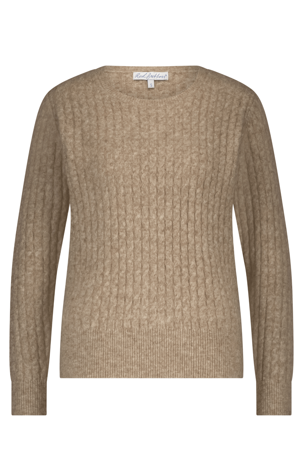 Red Button SRB4699 Sweet Cable Jumper - Latte - Dotique - Red Button