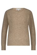 Red Button SRB4699 Sweet Cable Jumper - Latte - Dotique - Red Button