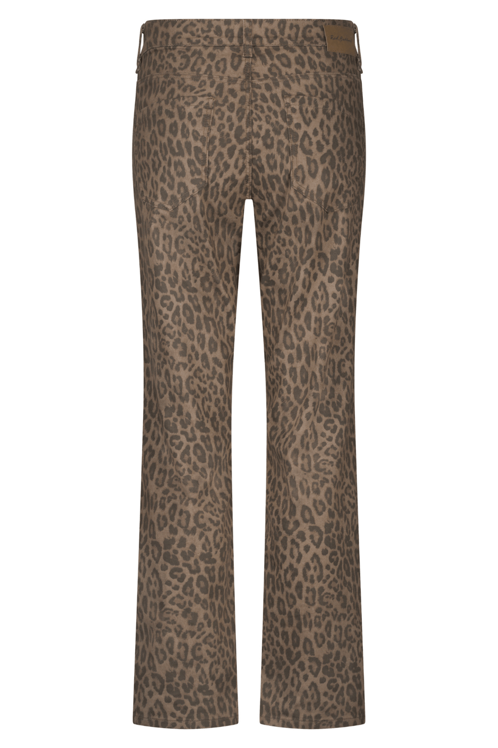 Red Button SRB4716 Kim Leopard Jeans L30 Mid Brown - Dotique - Red Button