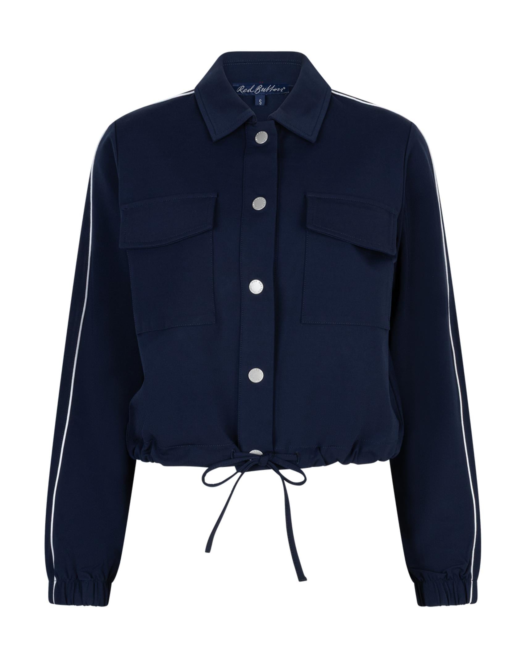 Red Button SRB4756 Juno Punta Jacket Dark Blue by Red Button features a modern design Shop Red Button at Dotique