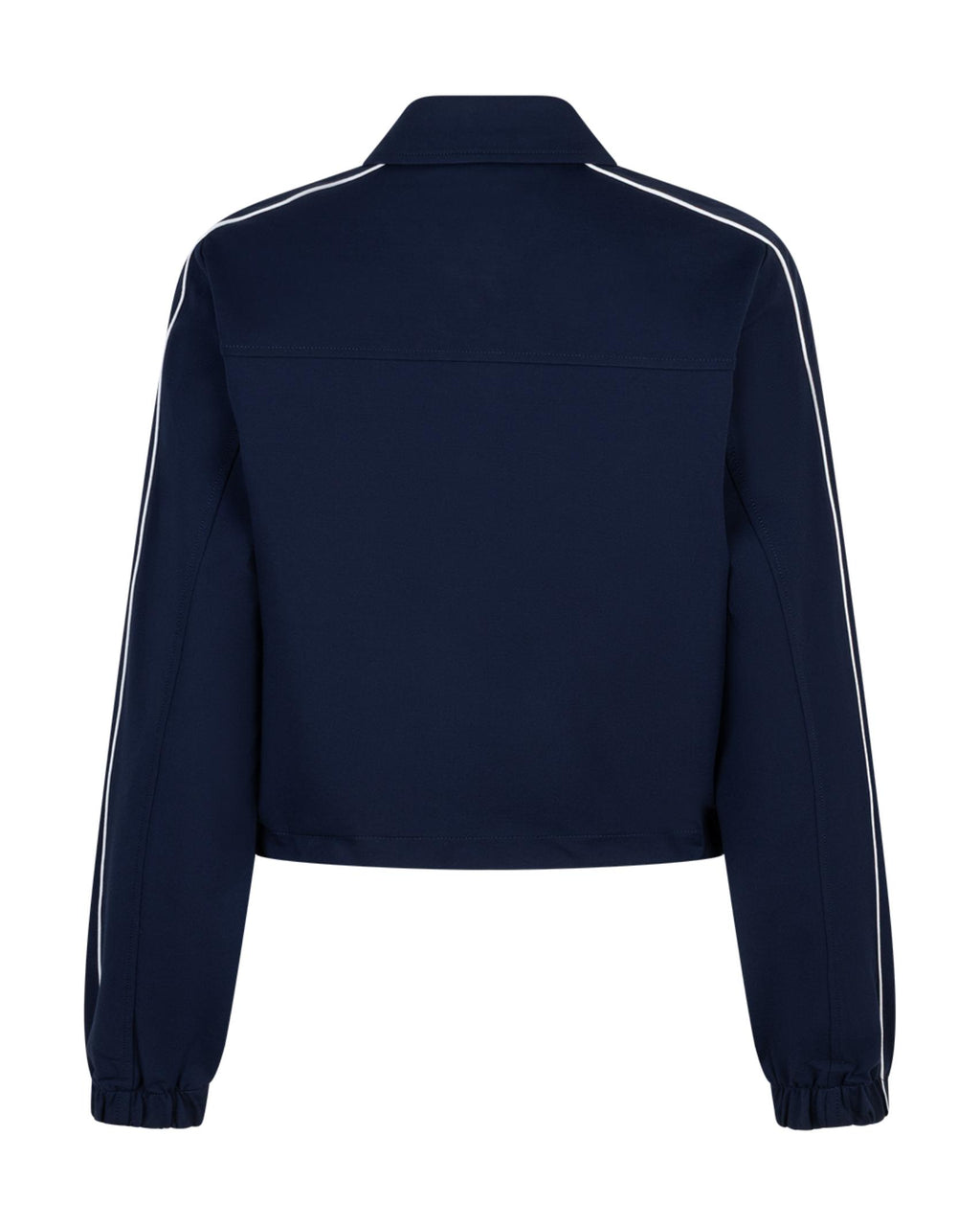 Red Button SRB4756 Juno Punta Jacket Dark Blue shown from the back, shop Red Button at Dotique for modern layers.