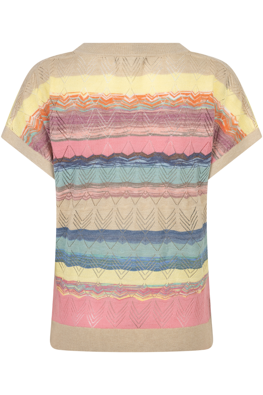 Red Button SRB4775 Jerry Multi Stripe Top by Red Button in colorful stripes, shop Red Button at Dotique online today