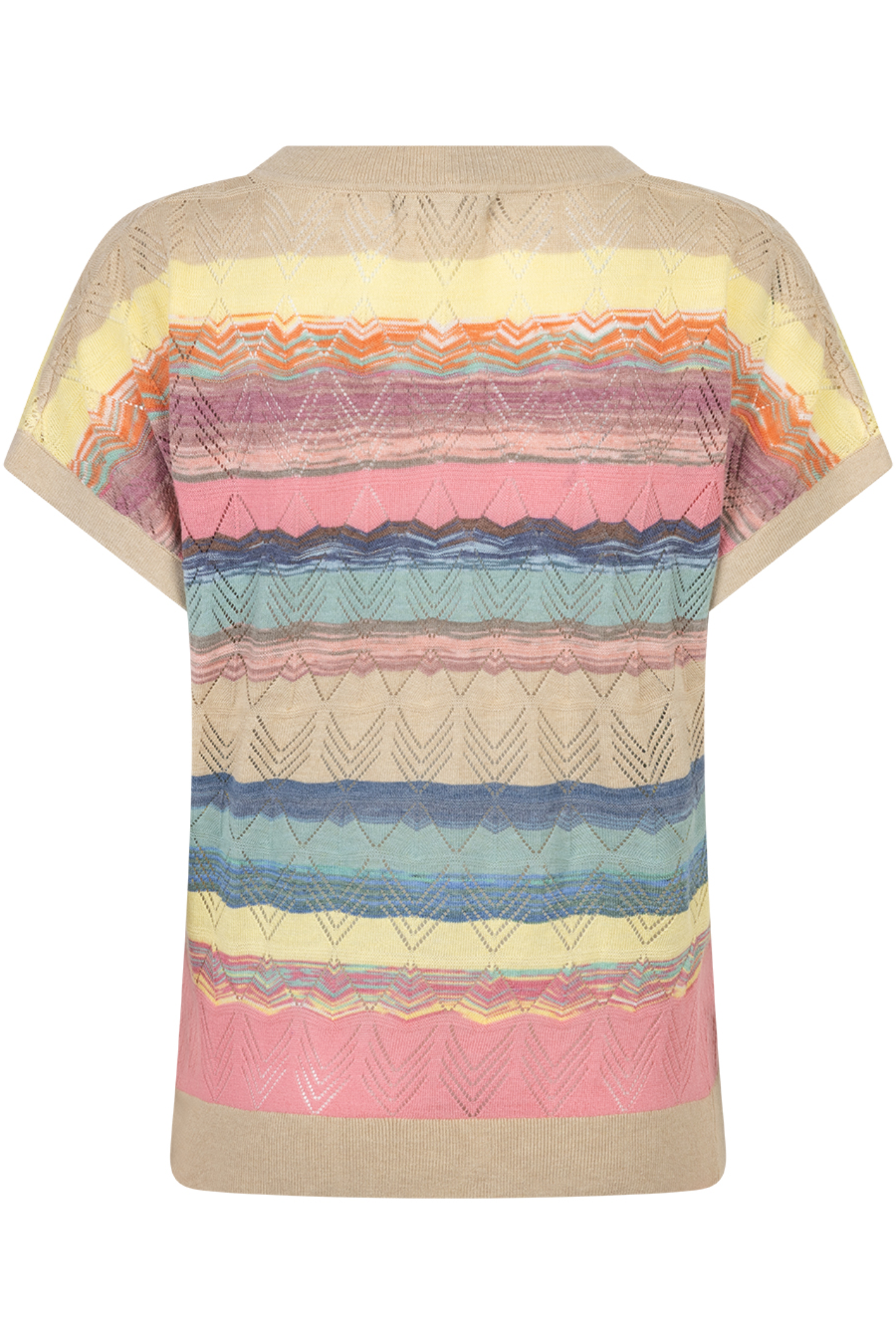 Red Button SRB4775 Jerry Multi Stripe Top by Red Button in colorful stripes, shop Red Button at Dotique online today