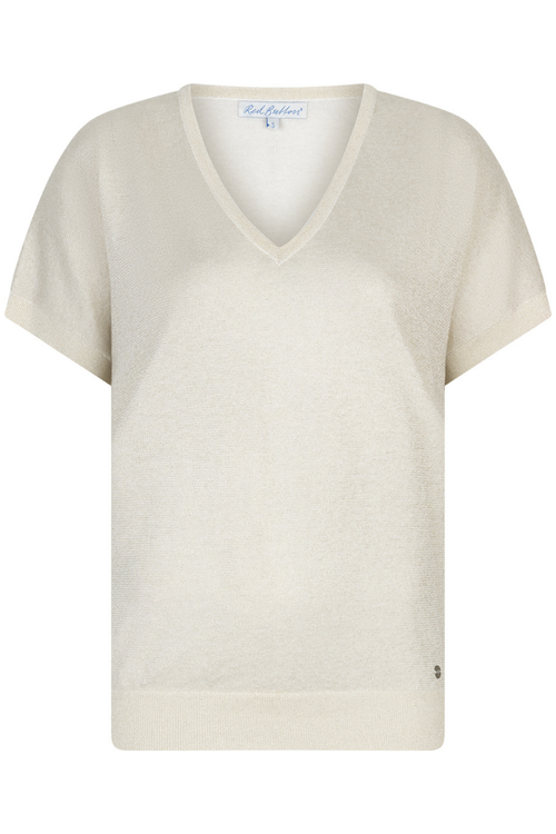 Red Button SRB4812 Jerry Sparkle Pearl knitwear in pearl shade by Red Button Shop Red Button at Dotique