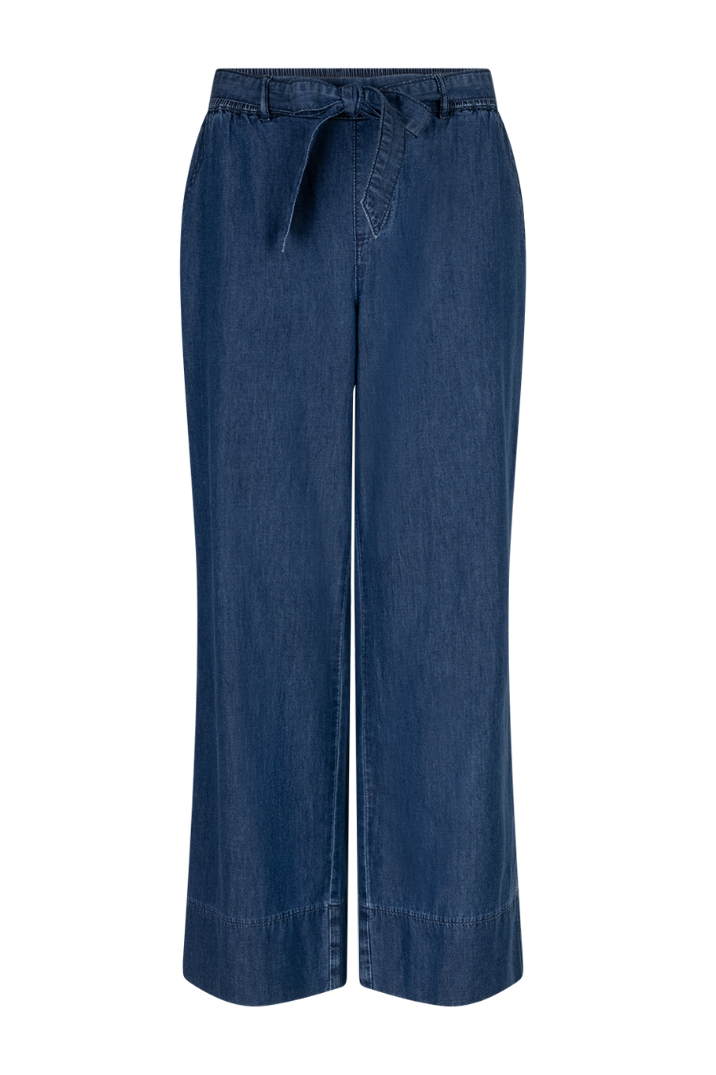 Red Button SRB4925 Conny Palazzo Denim Rinse Jeans L27 in dark blue by Red Button, shop at Dotique