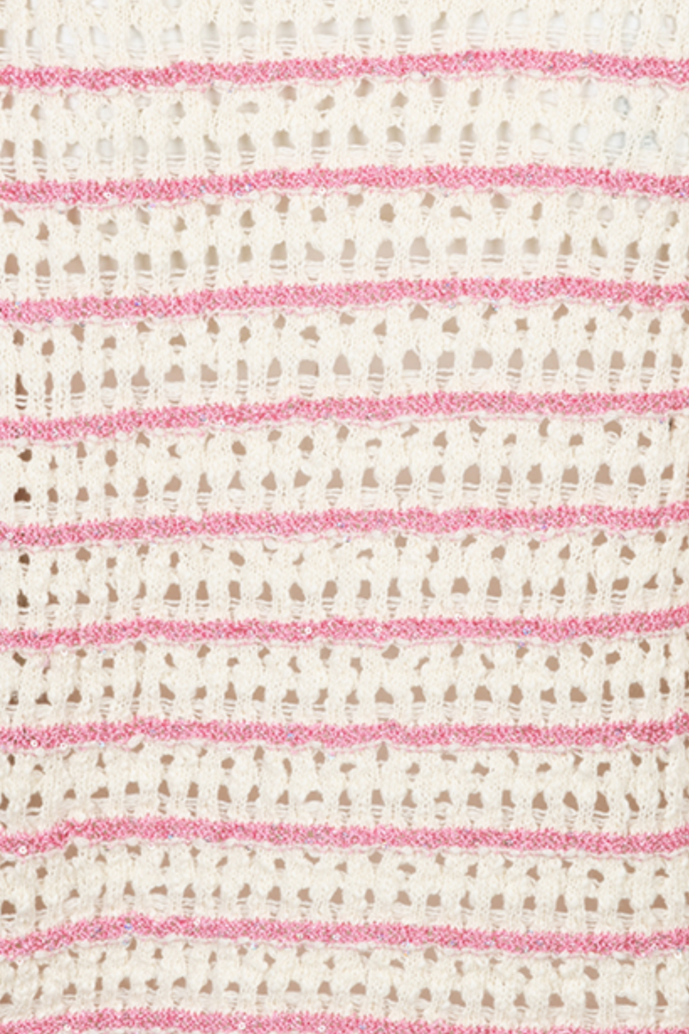 Striped knit top by Red Button in pink. Lightweight, relaxed and easy to wear with jeans or trousers. Shop online at Dotique.