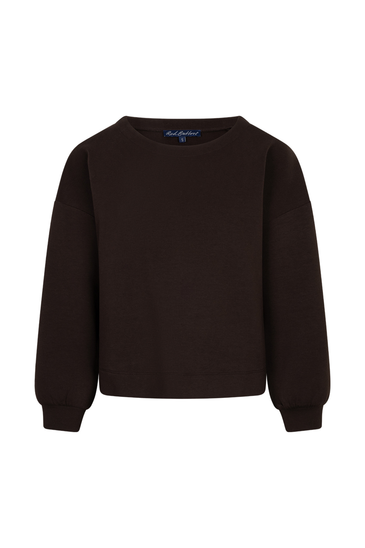 Red Button SRB4998 Skyler Top Long Sleeves Scuba Espresso