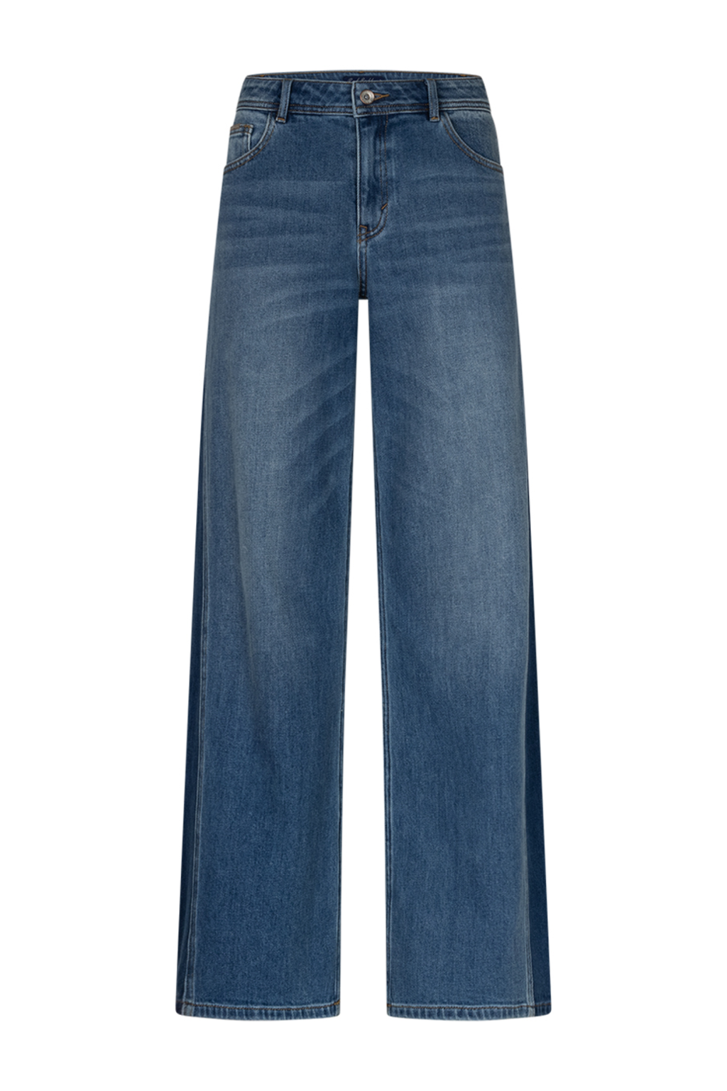 Red Button SRB5012 Claudette Insert Contrast Mid Stone Used Jeans L31