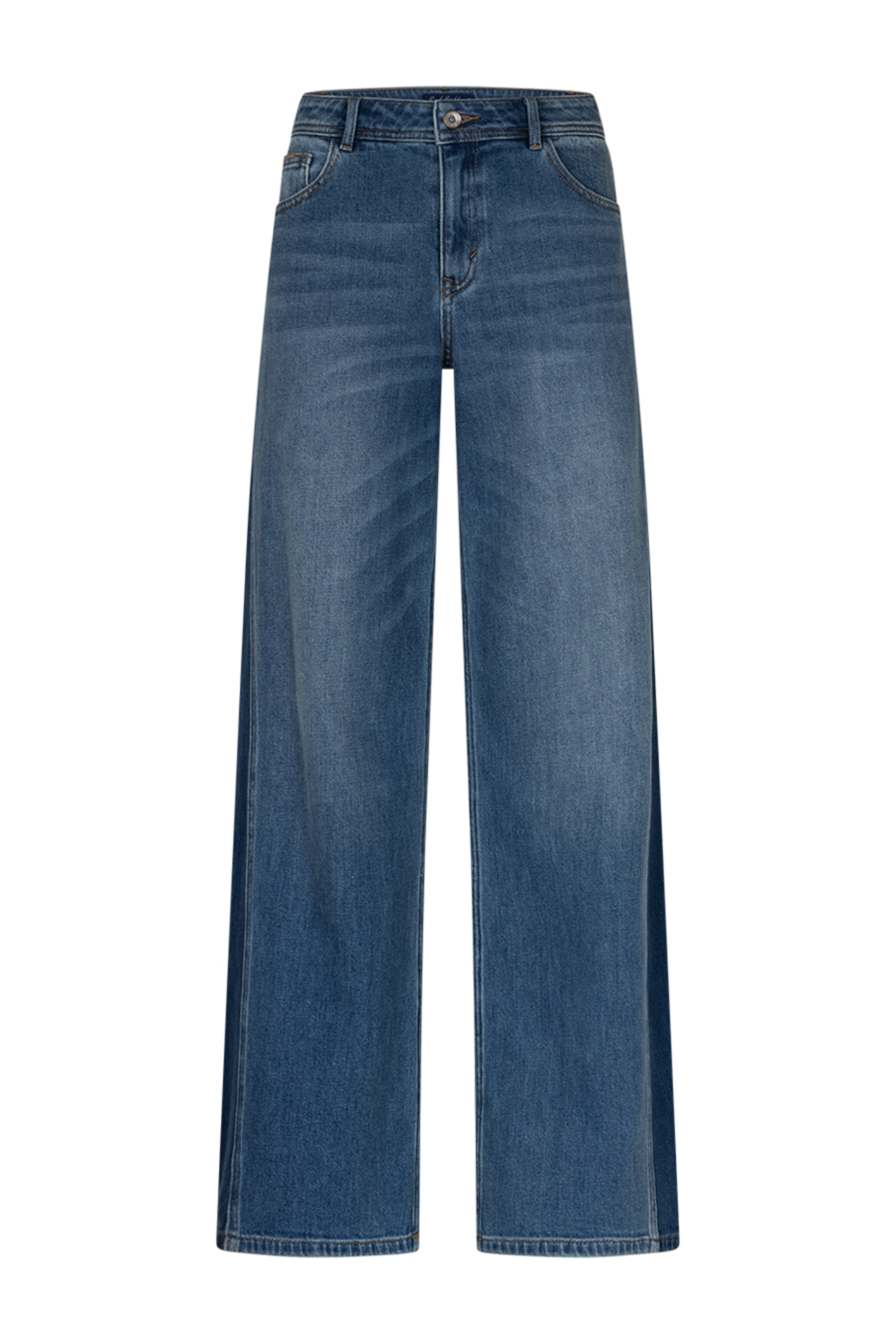Red Button SRB5012 Claudette Insert Contrast Mid Stone Used Jeans L31