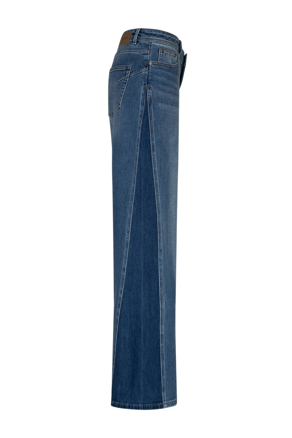 Red Button SRB5012 Claudette Insert Contrast Mid Stone Used Jeans L31