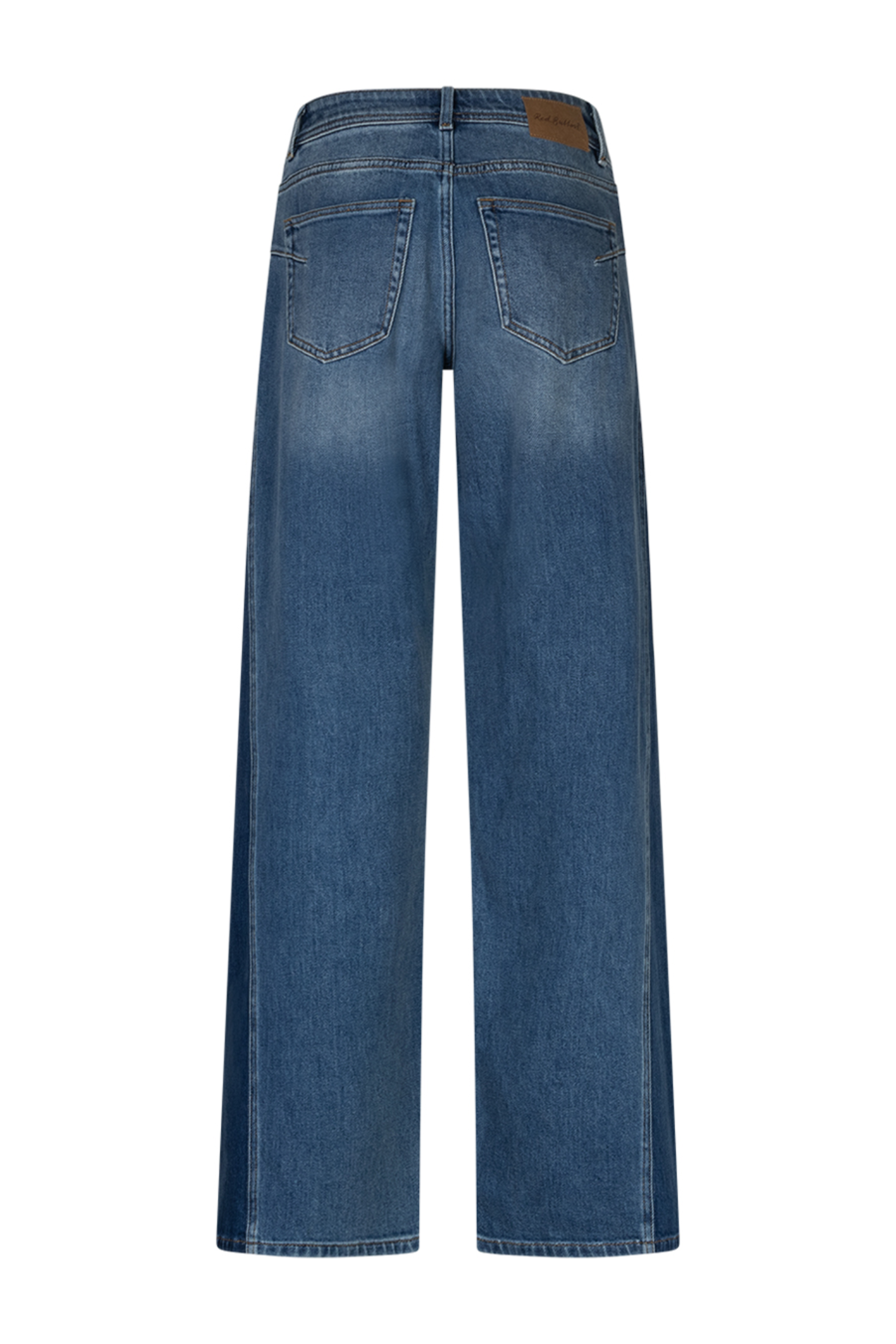 Red Button SRB5012 Claudette Insert Contrast Mid Stone Used Jeans L31