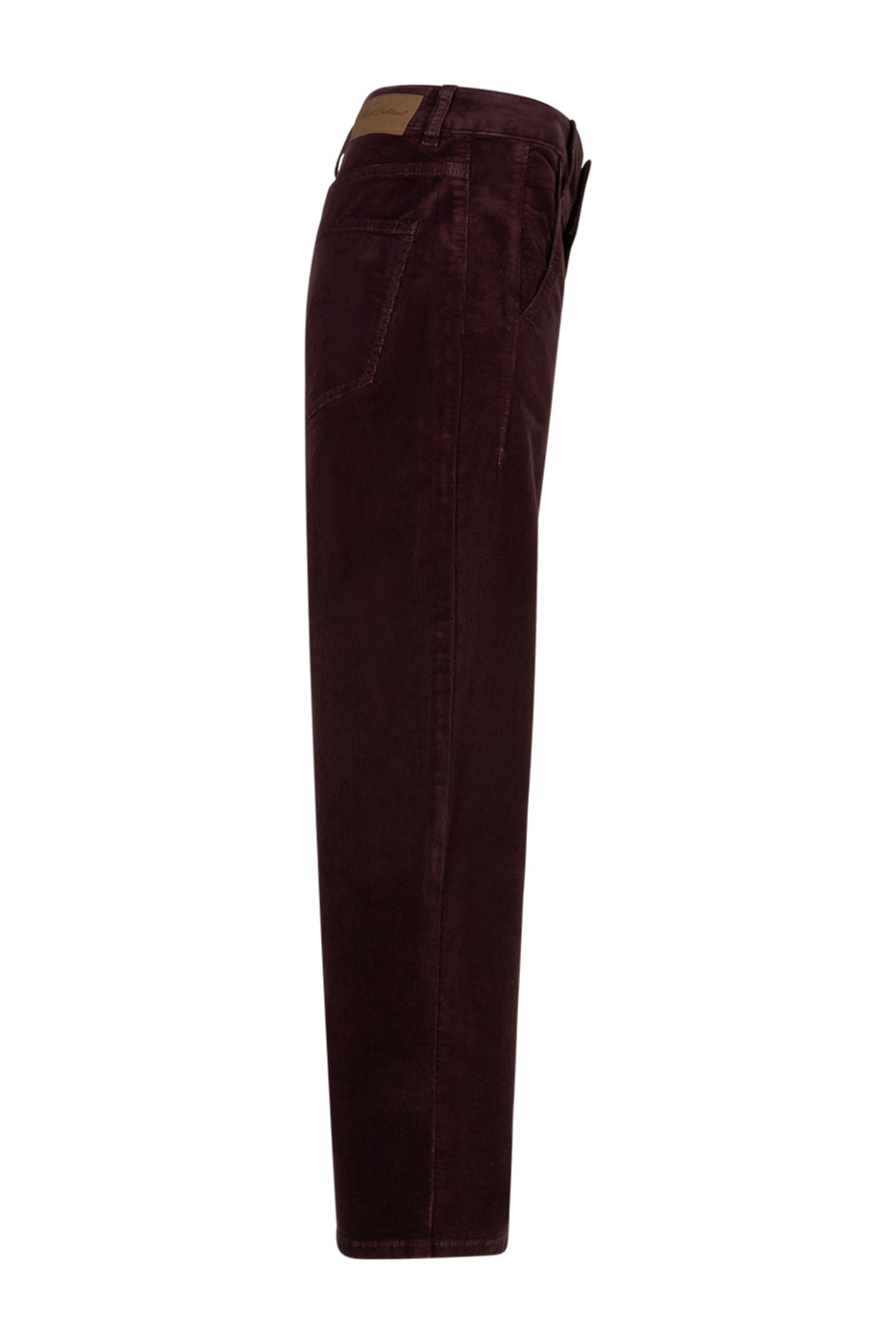 Red Button SRB5021 Caitlina 19w Fine Cord Trousers L30 Burgundy