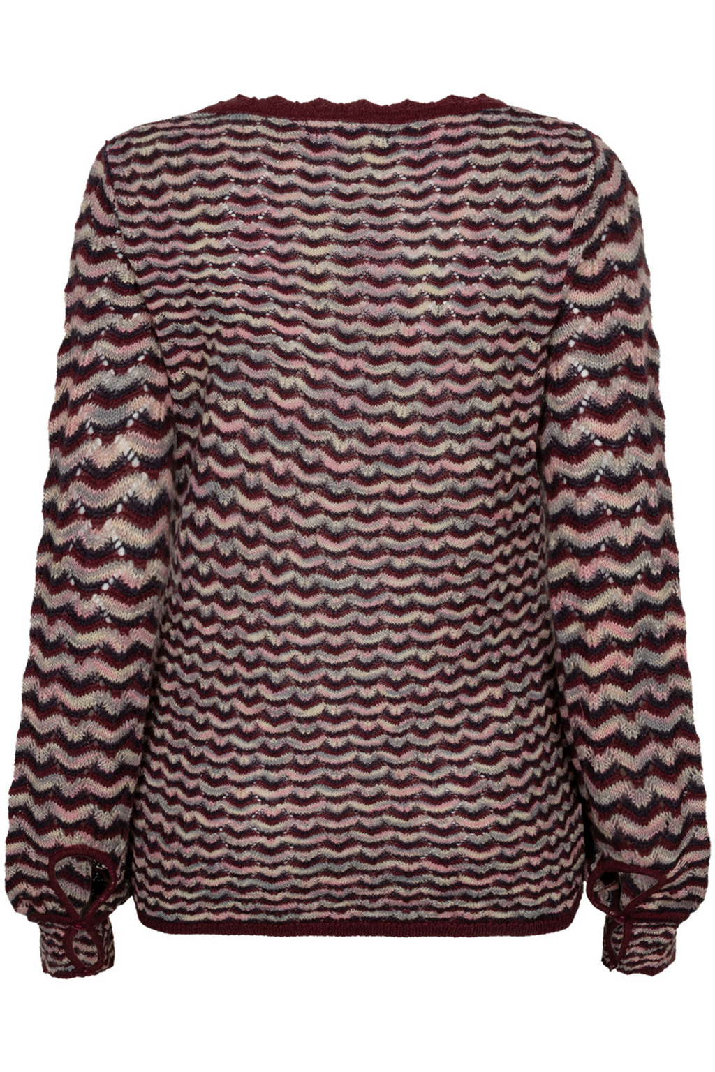 Red Button SRB5035 Fanny Boho Jumper Dark Berry