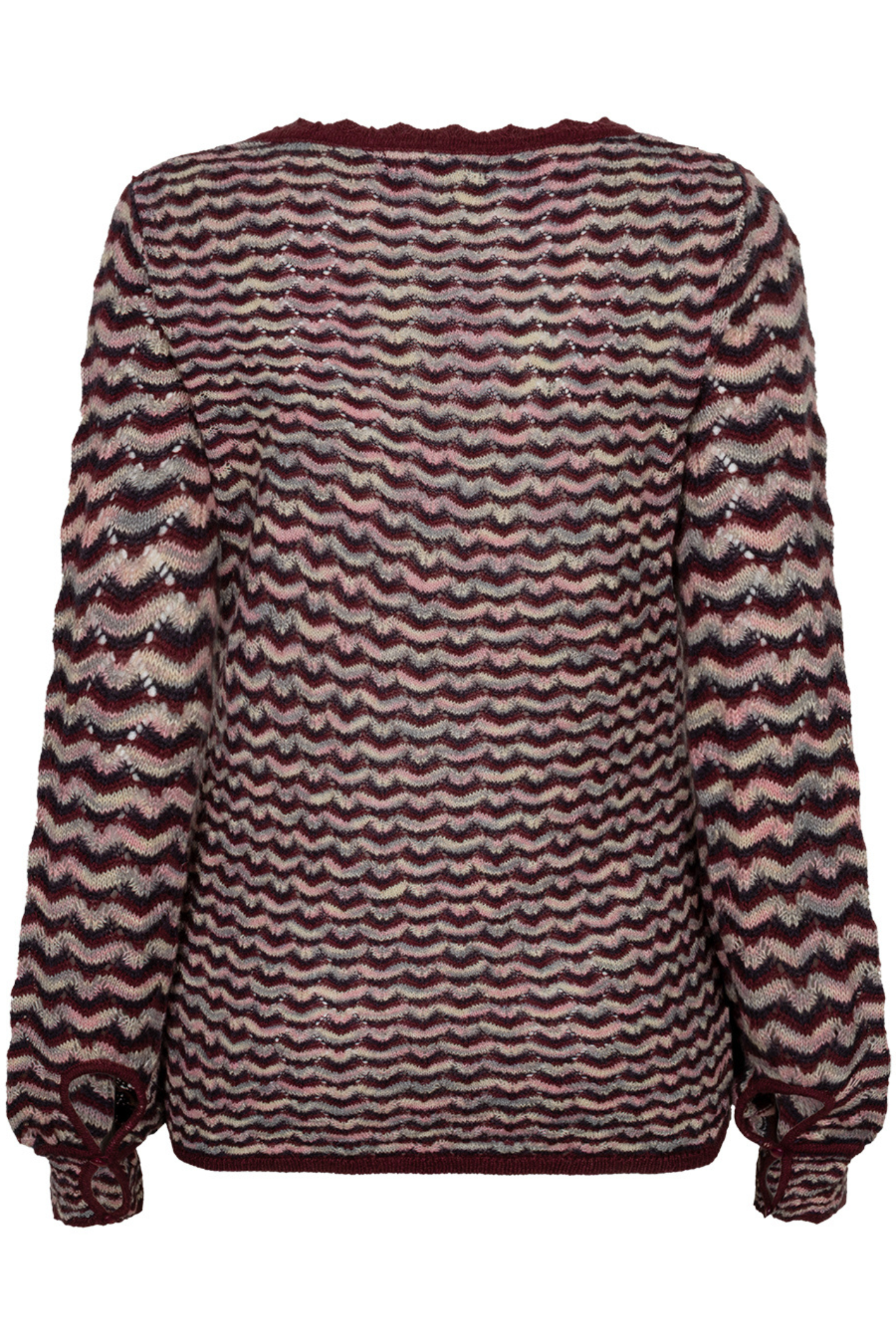 Red Button SRB5035 Fanny Boho Jumper Dark Berry