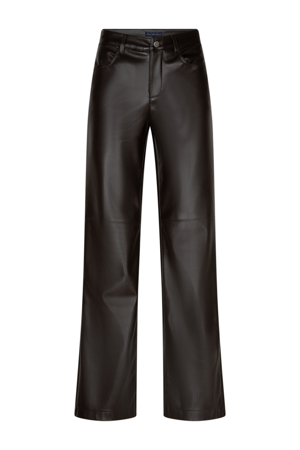 Red Button SRB5077A Colette Faux Leather Trousers L31 Espresso
