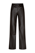 Red Button SRB5077A Colette Faux Leather Trousers L31 Espresso