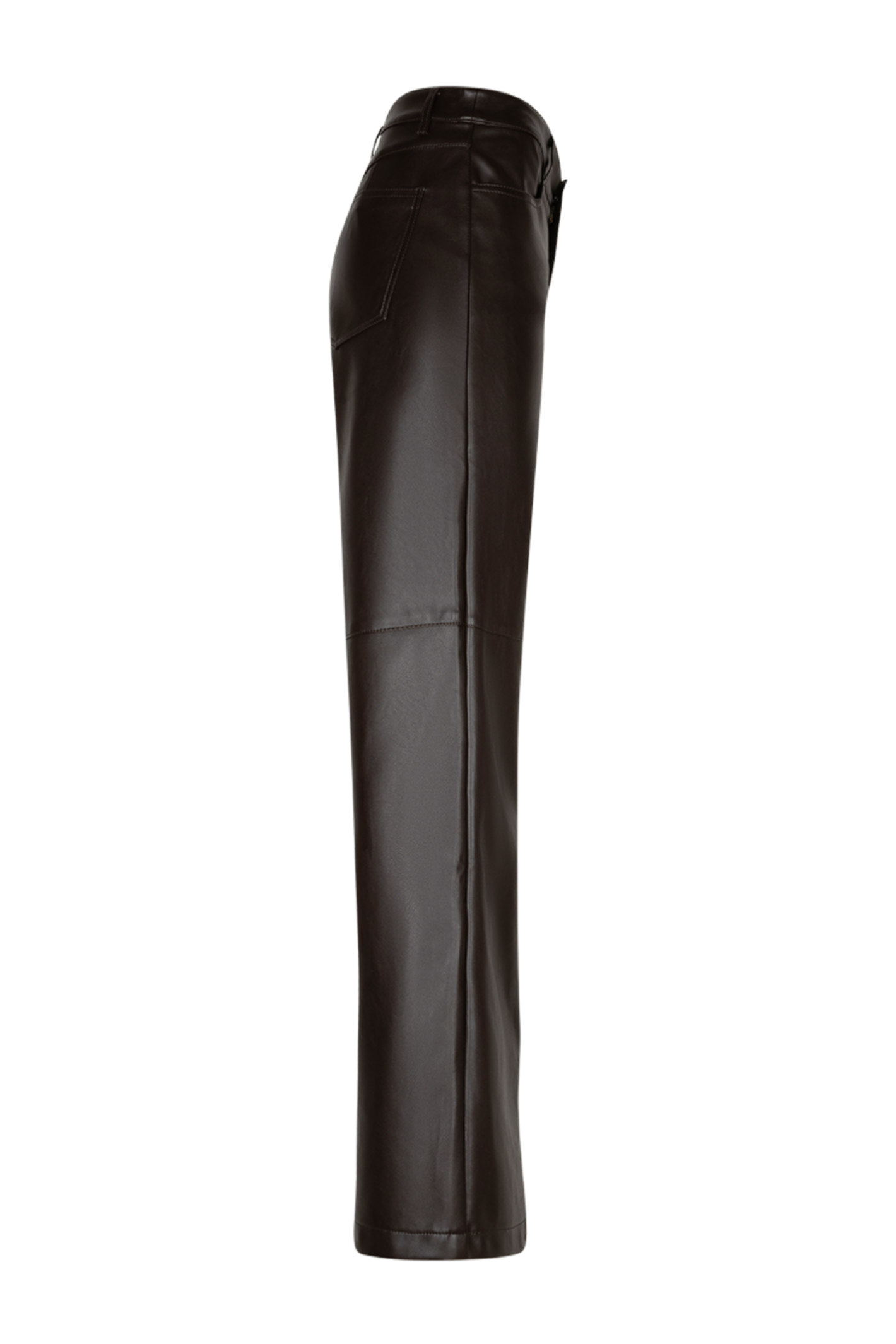 Red Button SRB5077A Colette Faux Leather Trousers L31 Espresso