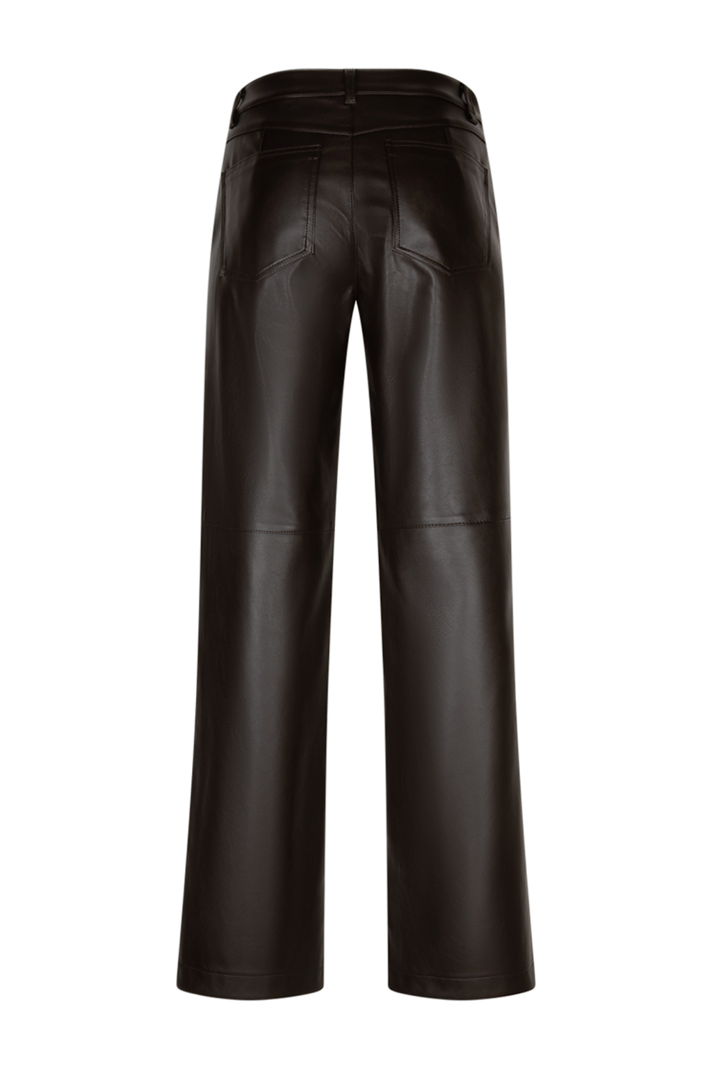 Red Button SRB5077A Colette Faux Leather Trousers L31 Espresso