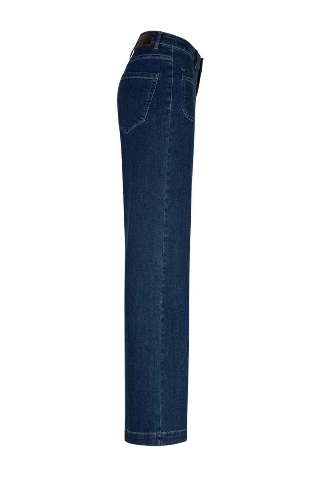 Red Button SRB5169 Colette Front Patch Pockets Highrise Wide Leg Midstone