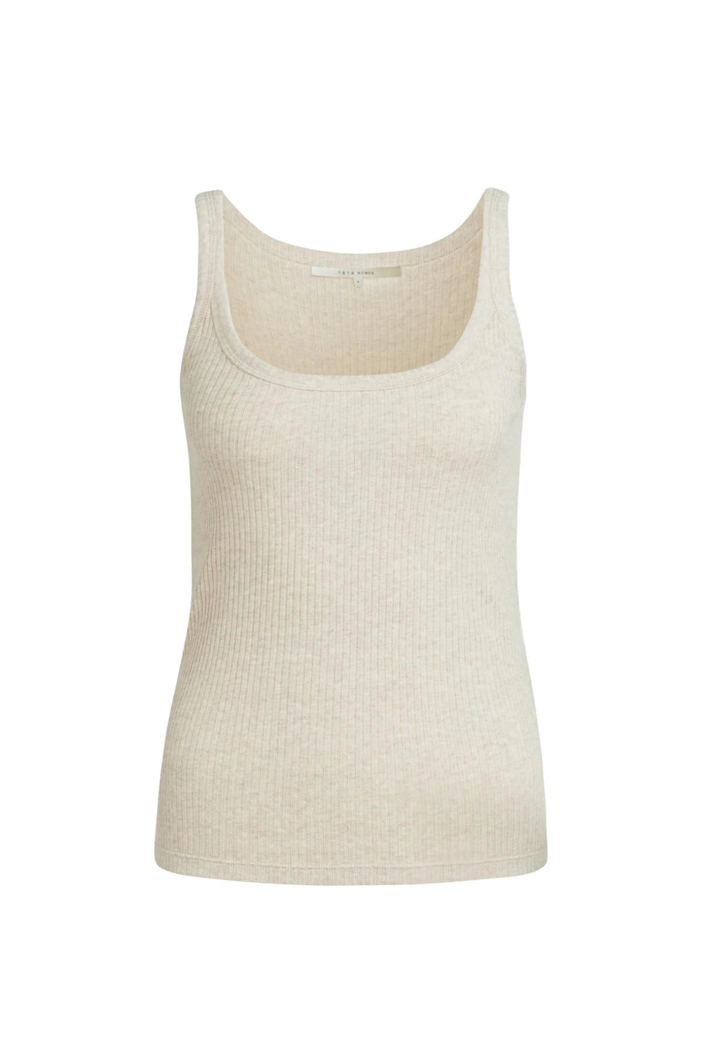 YAYA Soft Melange Singlet - Pure Cashmere Grey Melange 01-729066-609