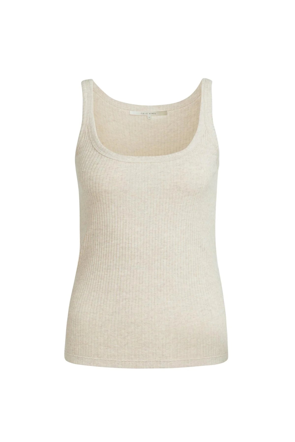 YAYA Soft Melange Singlet - Pure Cashmere Grey Melange 01-729066-609