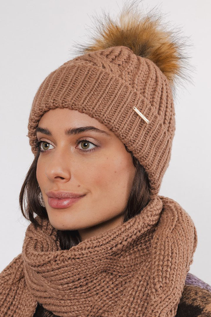 Rino & Pelle Aaf 7002412 Beanie Hat Twig - Dotique