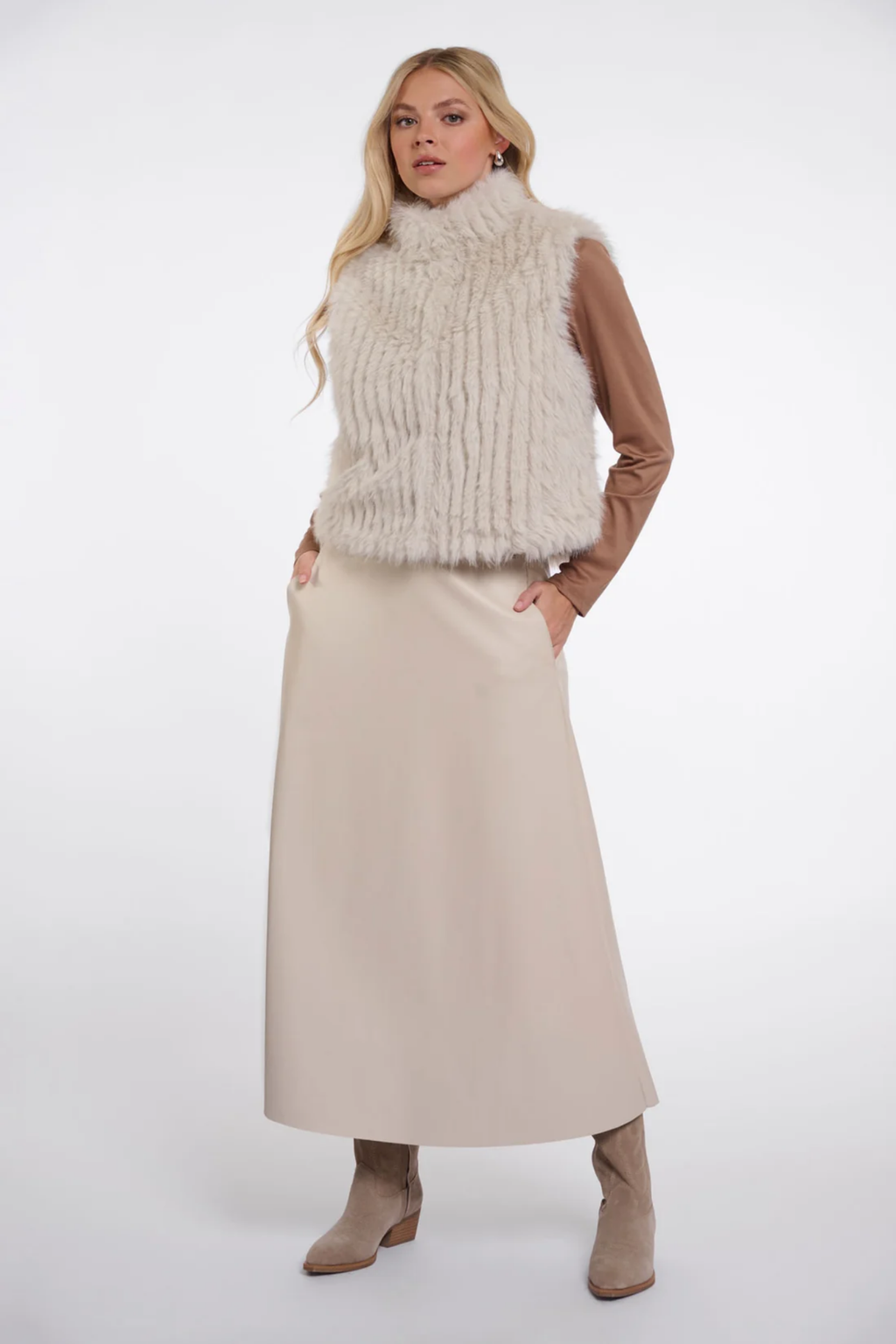 Rino & Pelle Dava Waistcoat Birch 7002611