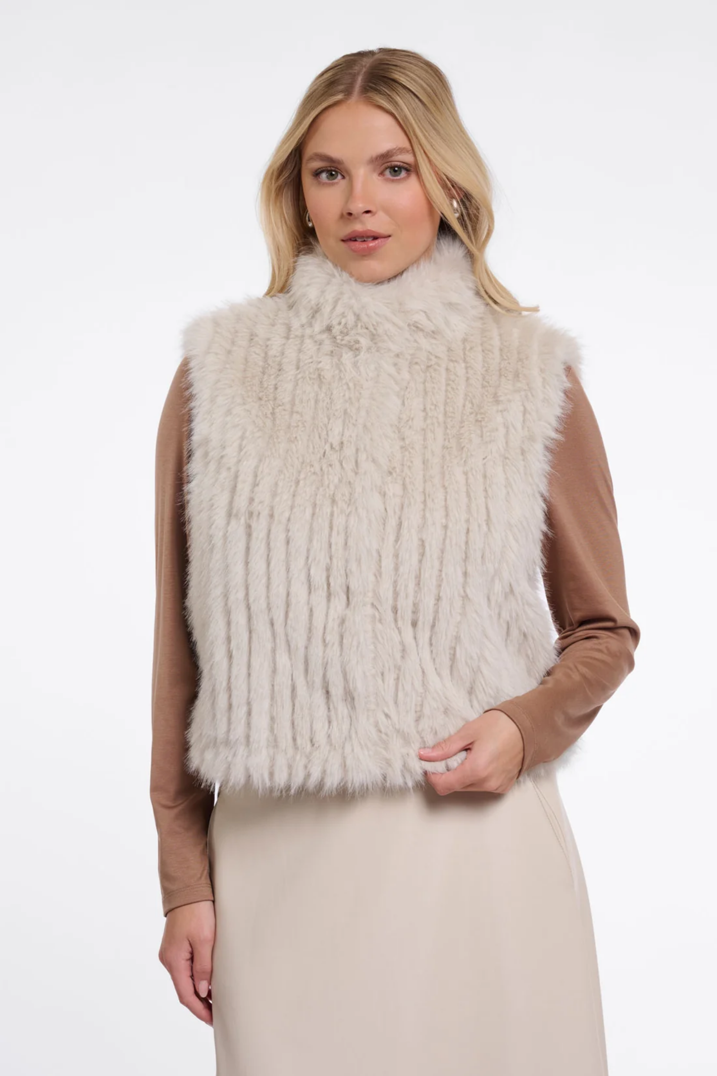 Rino & Pelle Dava Waistcoat Birch 7002611