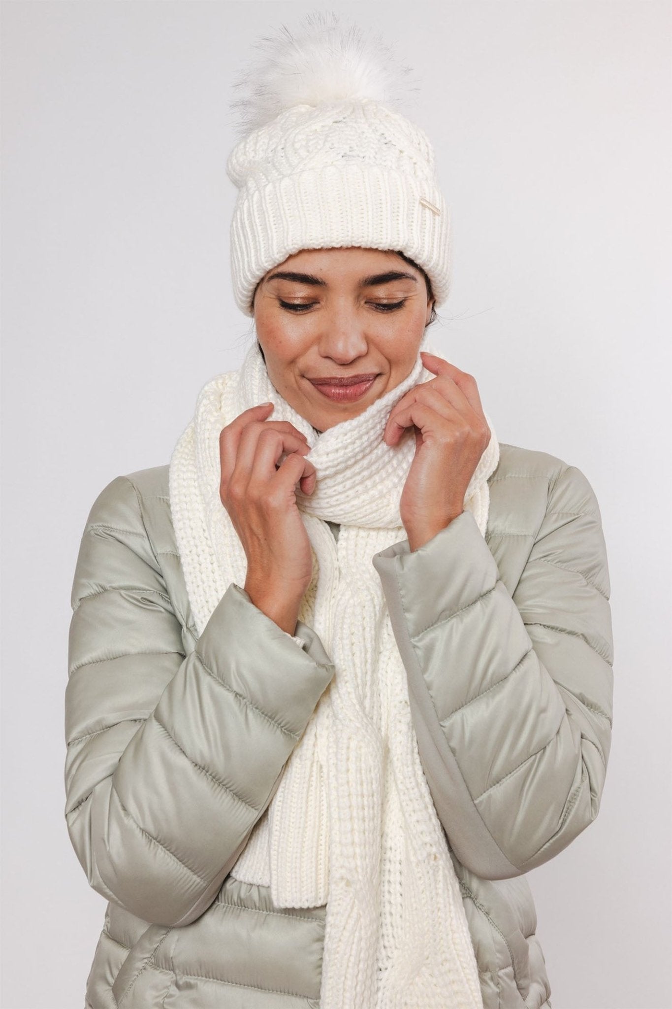 Rino & Pelle Aaf 7002412 Beanie Hat Snow White - Dotique