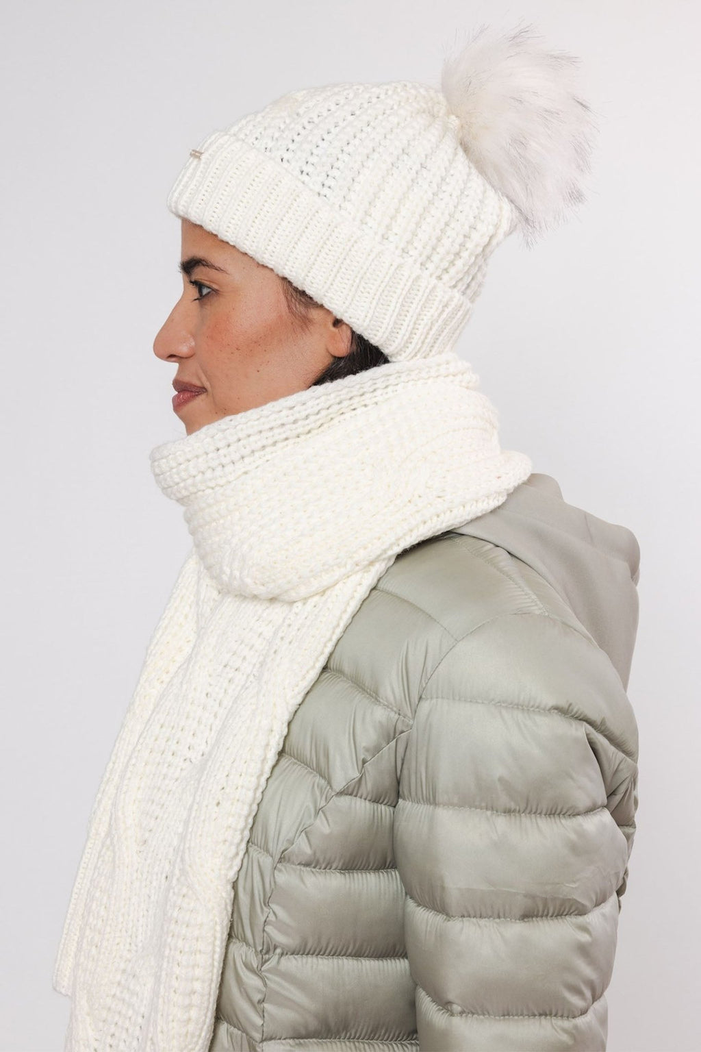 Rino & Pelle Aaf 7002412 Beanie Hat Snow White - Dotique