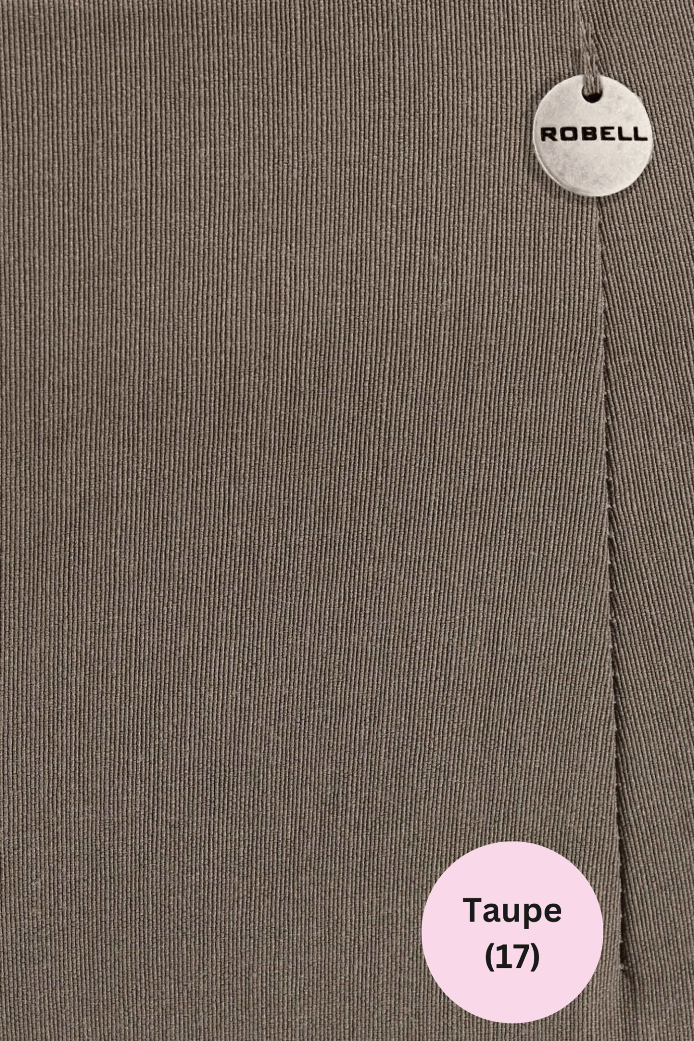 Robell 51412-5499 Marie K Petite (73cm) Trousers in taupe by Robell, shop Robell at Dotique.