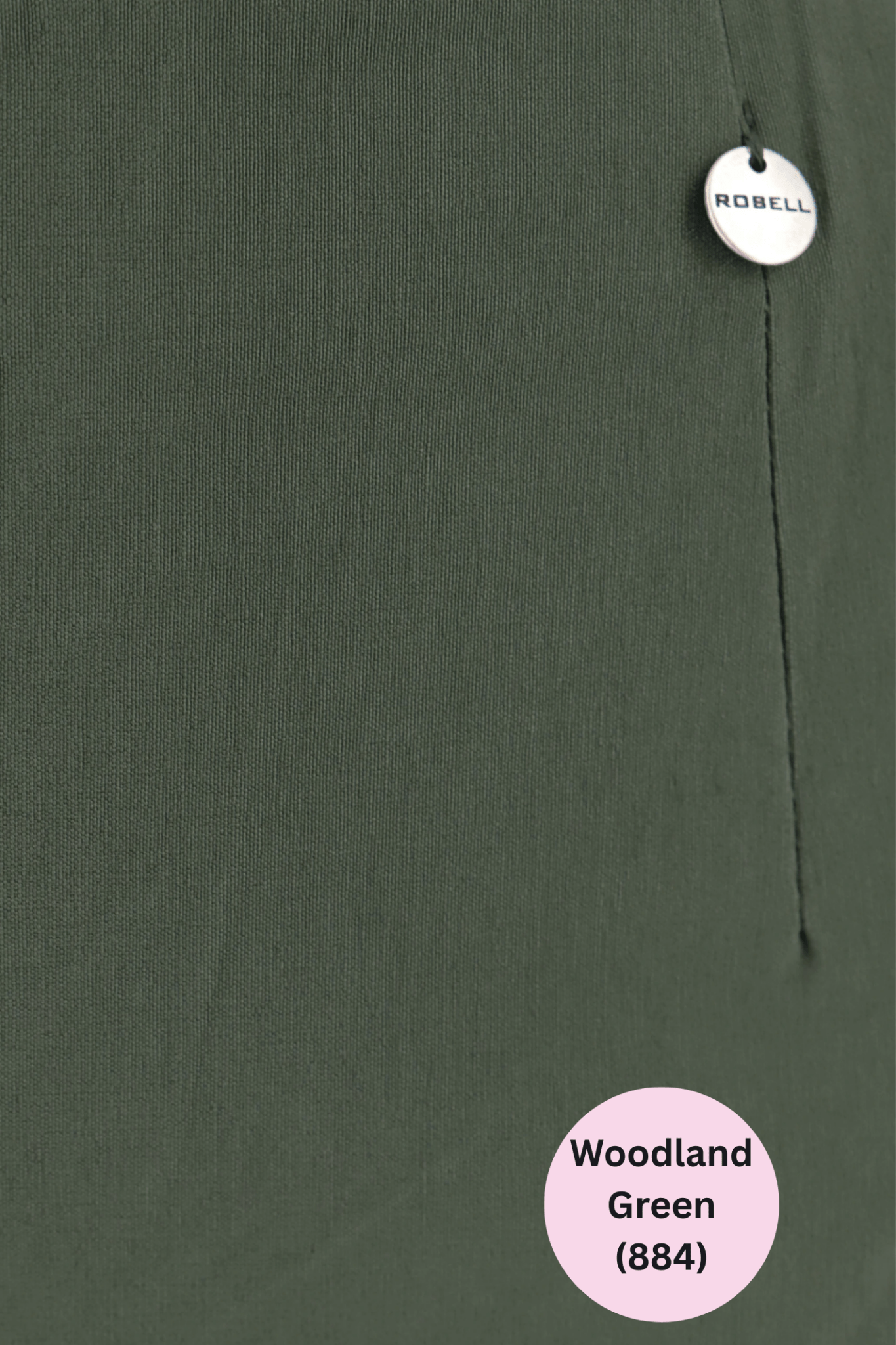 Robell 51412-5499 Marie K Petite (73cm) Trousers in woodland green by Robell, shop Robell at Dotique