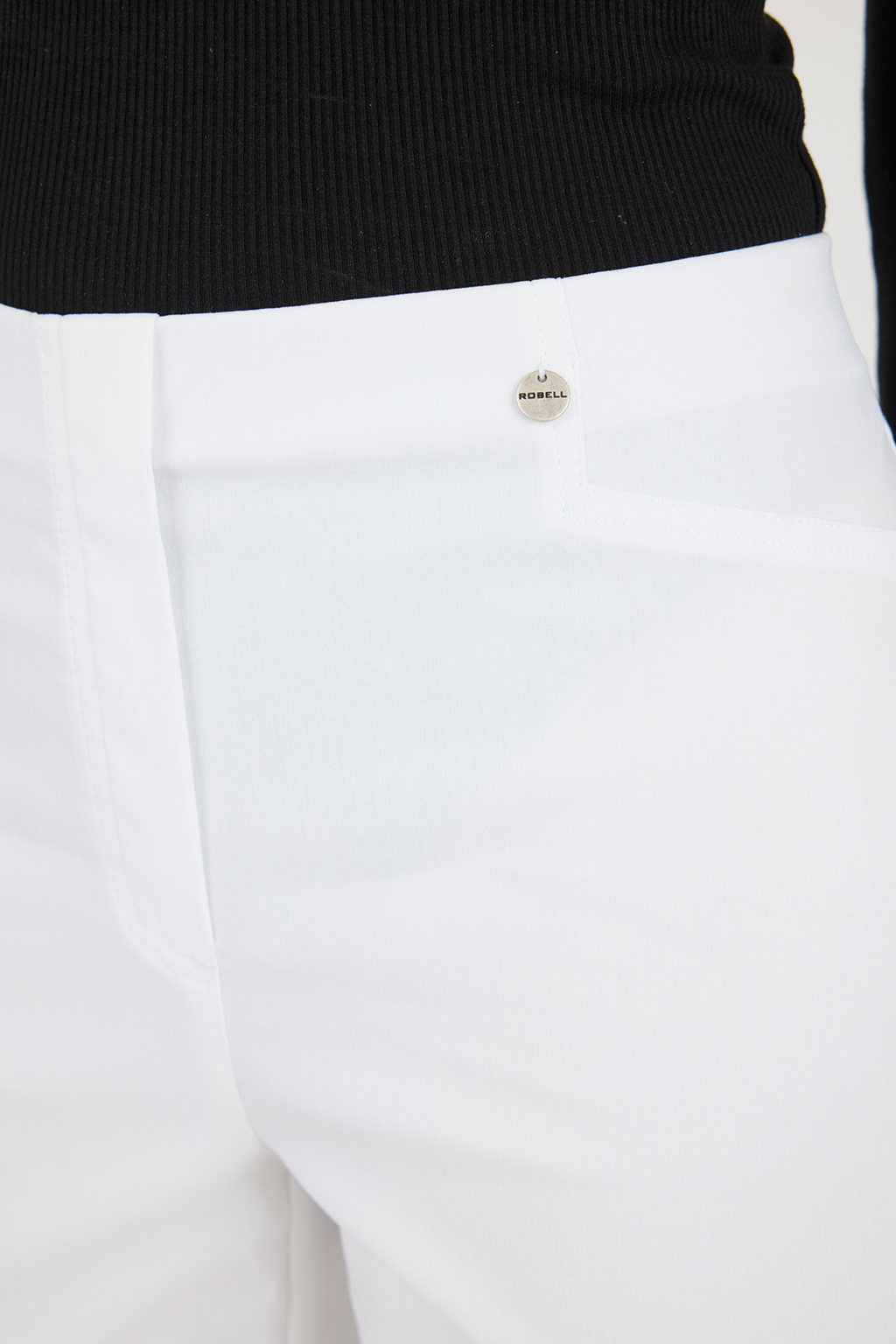 Robell 51539-5499-10 Efi 09 Pull-On Trousers White 65cm by Robell, shop the Robell collection at Dotique.