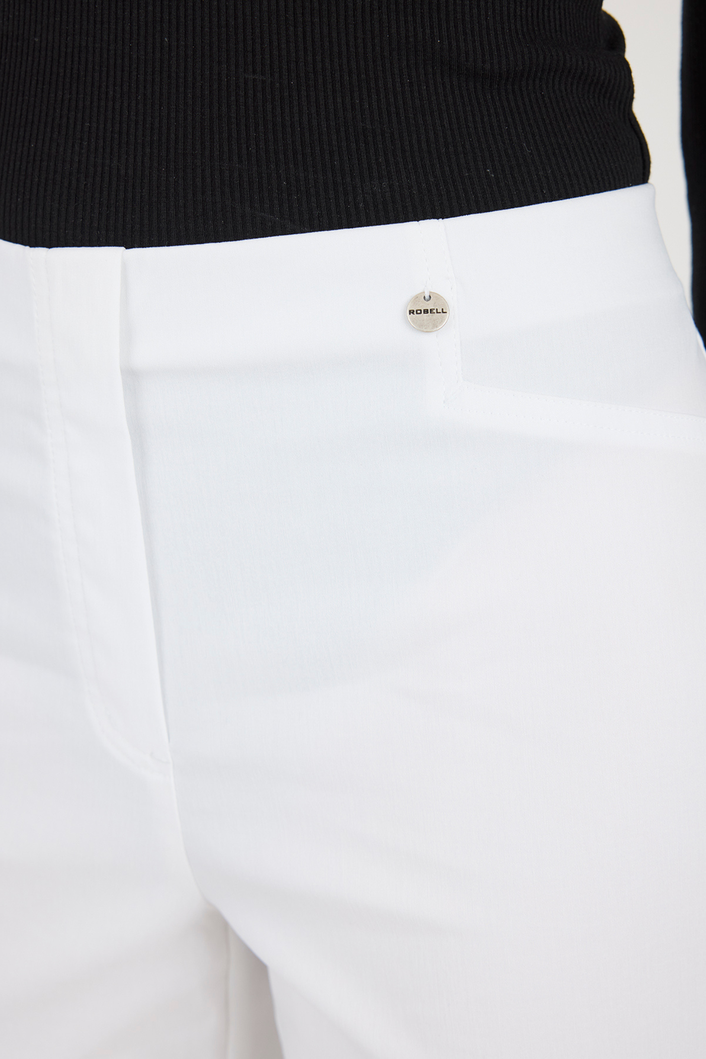 Robell 51539-5499-10 Efi 09 Pull-On Trousers White 65cm by Robell, shop the Robell collection at Dotique.