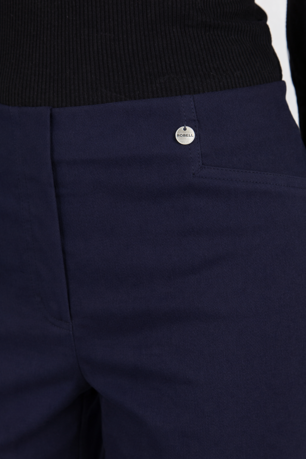 Robell 51539-5499-69 Efi 09 Pull-On Trousers Navy 65cm by Robell, shop the vendor at Dotique for stylish comfort.