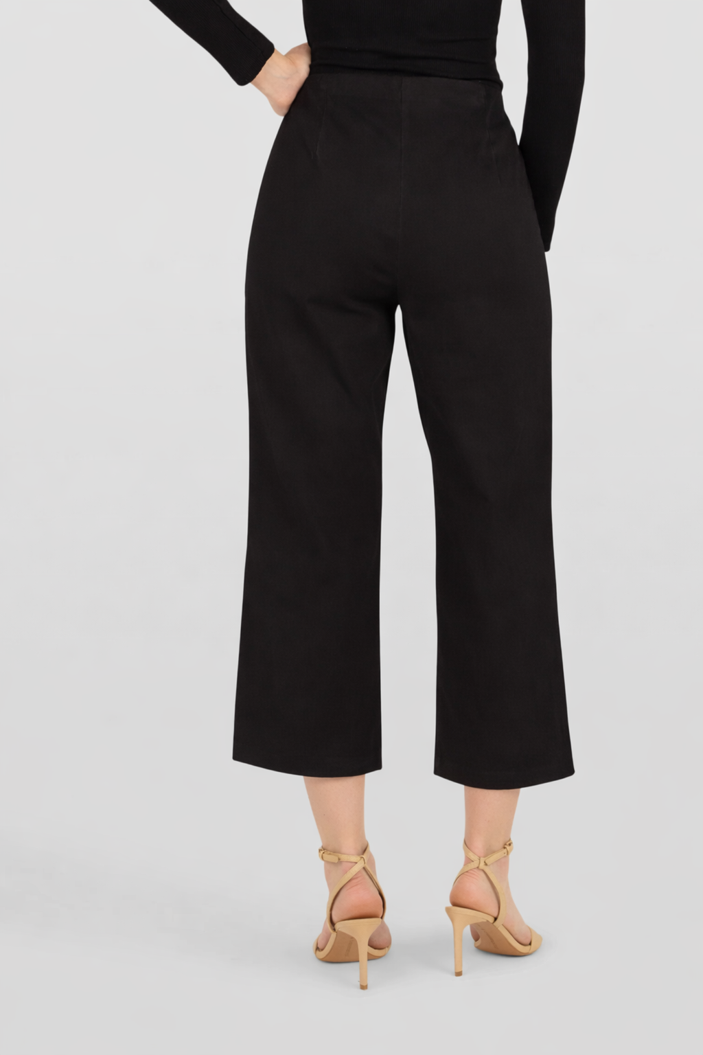 Robell 51539-5499-90 Efi 09 Pull-On Trousers Black 65cm by Robell, shop Robell at Dotique for elegant trousers.